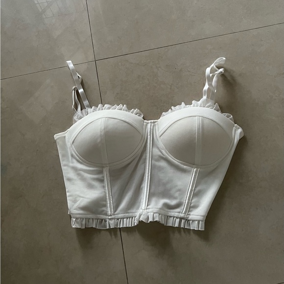 Revolve Super Down Ruffled Top - Picture 5 of 6